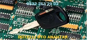İmmobilizer sistem anahtar