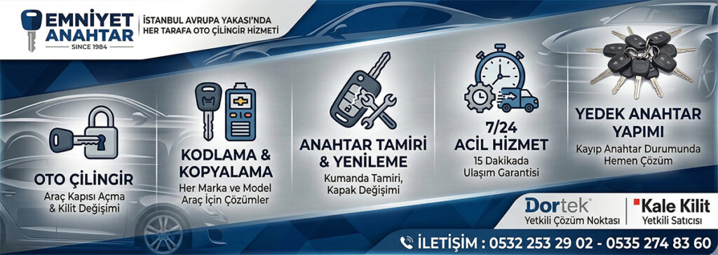 ikitelli oto anahtarcılık hizmetleri